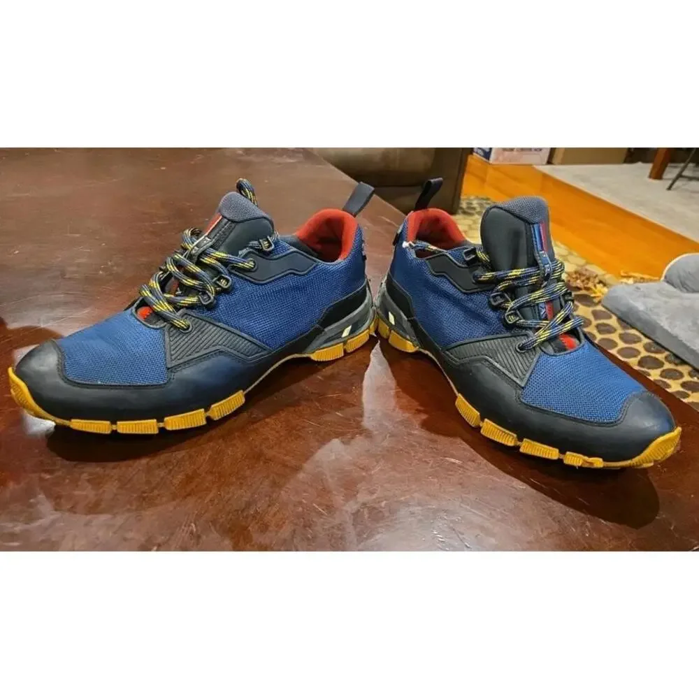 Prada Mens Runners  Sneakers Size 8.5 COA - Picture 4 of 9